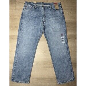 Levis 541 Athletic Taper Jeans Comfort Stretch Casual Denim Blue Mens W40 L30